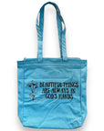 Beautiful Things Zippered Tote Bag