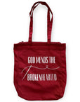 God Mends Zippered Tote Bag